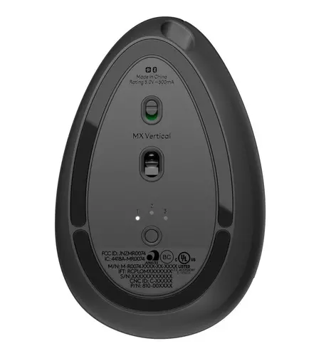Мишка, Logitech MX Vertical Advanced Ergonomic Mouse - Graphite - image 4