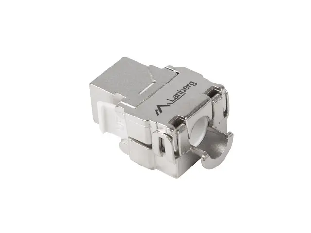 Конектор, Lanberg keystone toolless module RJ45 180° FTP CAT.6 - image 1
