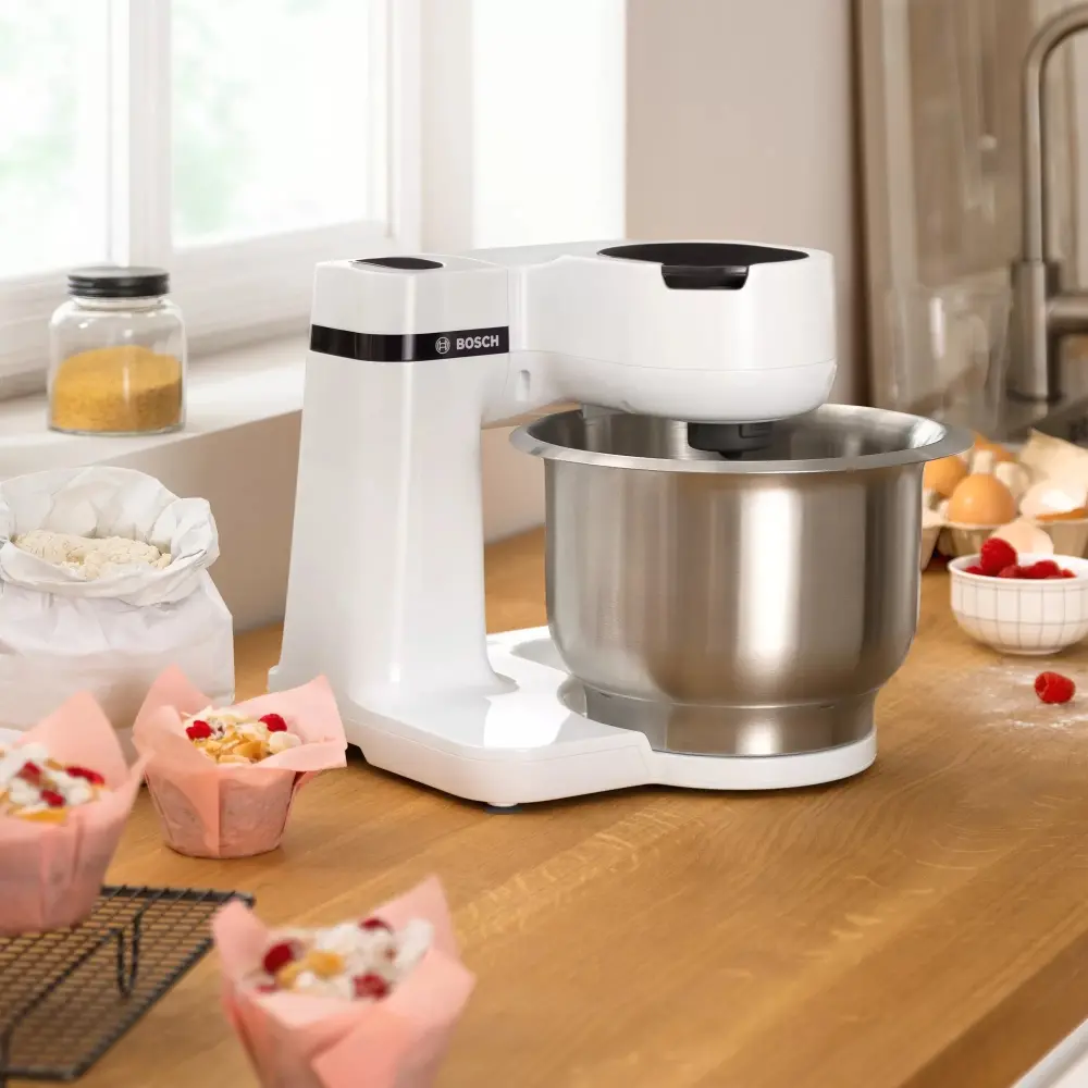 Кухненски робот, Bosch MUMS2EW00 Kitchen machine, MUM Serie 2, 700 W, White - image 2