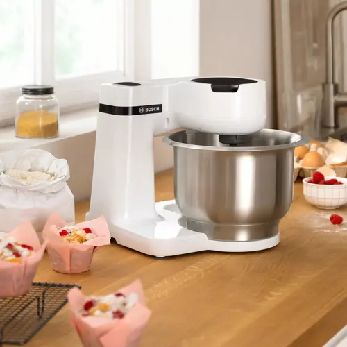 Кухненски робот, Bosch MUMS2EW00 Kitchen machine, MUM Serie 2, 700 W, White - image 2