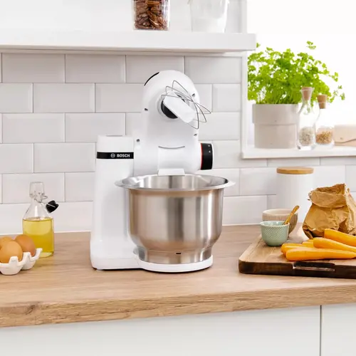 Кухненски робот, Bosch MUMS2EW00 Kitchen machine, MUM Serie 2, 700 W, White - image 3