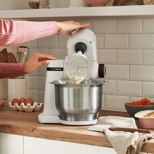 Кухненски робот, Bosch MUMS2EW00 Kitchen machine, MUM Serie 2, 700 W, White - image 4