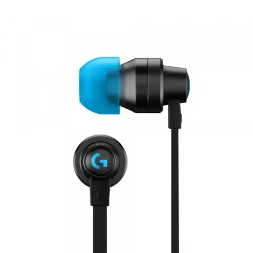 Слушалки, Logitech G333 Gaming Headphones, Cable Management, Custom-length Cable, Dual Dynamic Drivers, Black