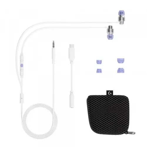 Слушалки, Logitech G333 Gaming Headphones, Cable Management, Custom-length Cable, Dual Dynamic Drivers, White - image 5