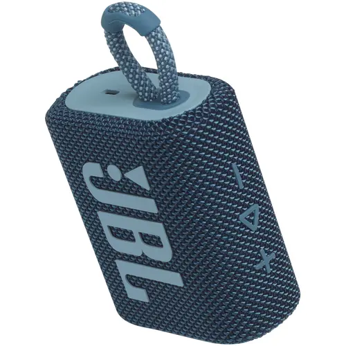 Тонколони, JBL GO 3 BLU Portable Waterproof Speaker - image 4