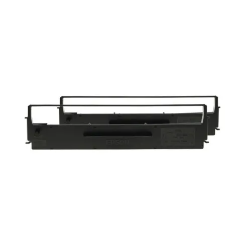 Консуматив, Epson SIDM Black Ribbon Cartridge for LX-350/300+/300+II, Dualpack