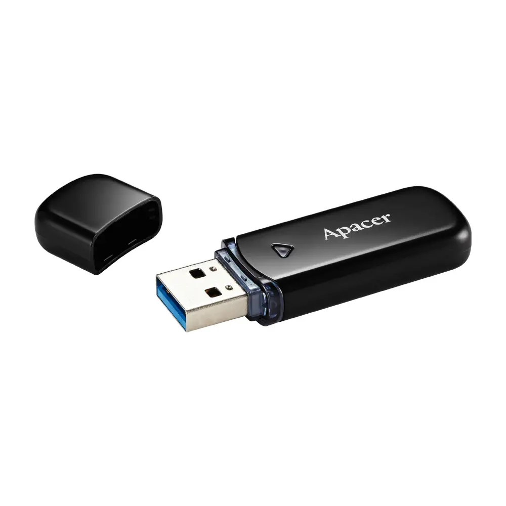 Μνήμη, Apacer 64GB AH355 Μαύρο - USB 3.2 Flash Drive - image 2