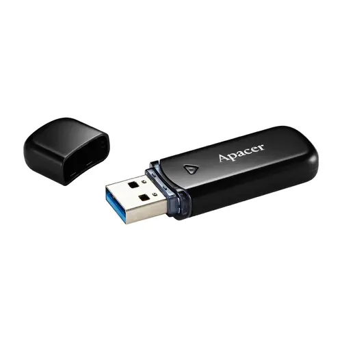 Μνήμη, Apacer 64GB AH355 Μαύρο - USB 3.2 Flash Drive - 3