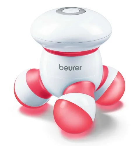 Масажор, Beurer MG 16 mini massager; Vibration massage; Use for back, neck, arms and legs; LED light; red