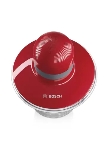 Μπλέντερ, Bosch MMR08R2, Chopper, 400 W, Κόκκινο - 2