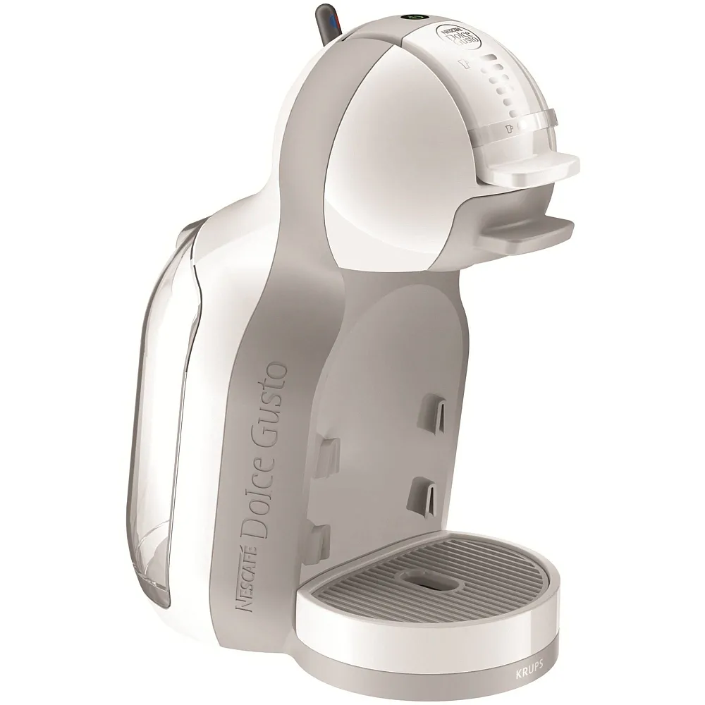 Кафемашина, Krups KP1201, Dolce Gusto MINI ME, Espresso machine, 1500W, 0.8l, 15 bar, artic grey & white
