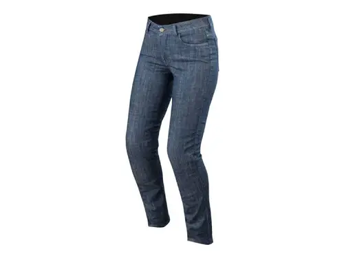 Дамски дънки STELLA COURTNEY DENIM WASHED BLUE ALPINESTARS - 28