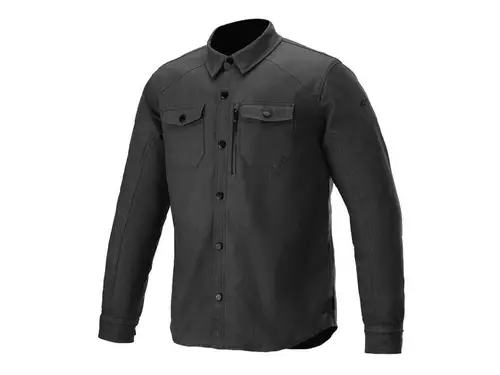 Яке NEWMAN OVERSHIRT BLACK ALPINESTARS