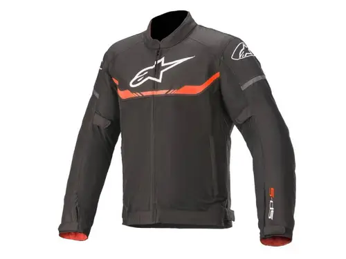 Яке T-SPS AIR JACKET BLACK RED ALPINESTARS