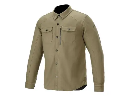 Яке NEWMAN OVERSHIRT MILITARY GREEN ALPINESTARS - image 1