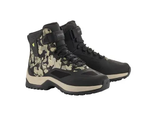 Обувки CR-6 DRYSTAR RIDING SHOES BLACK CAMO SAND ALPINESTARS - 43.5