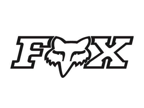 Лепенки 03271 F-HEAD-X TDC STICKER 45СМ   FOX