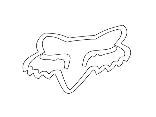 Лепенки 03269 FOXHEAD TDC STICKER 25СМ - image 1