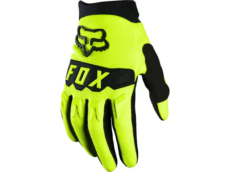 Детски ръкавици YTH DIRTPAW GLOVE FLO YLW FOX