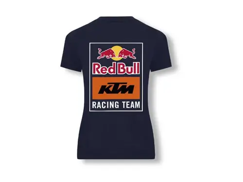 Дамска тениска 3RB22005530 RB KTM WOMEN BACKPRINT T-SHIRT NAVY КТМ - image 1