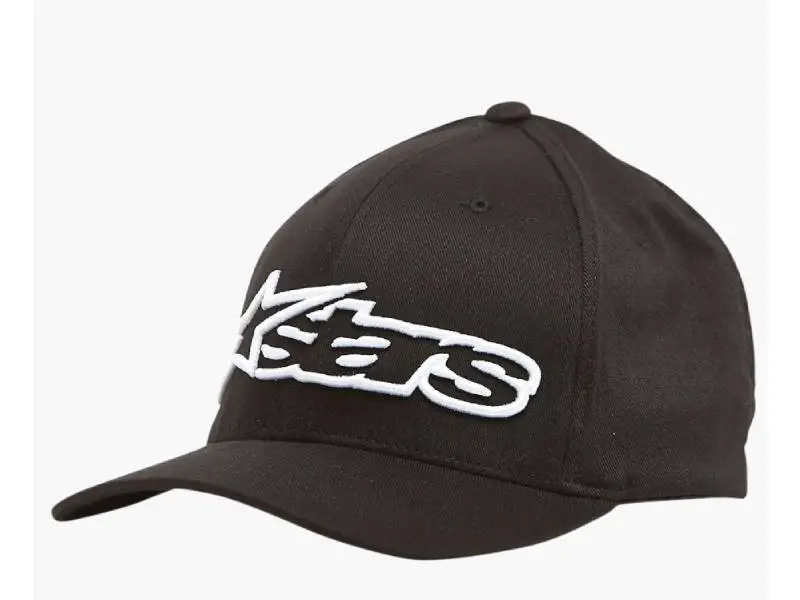 Шапка BLAZE FLEXFIT HAT BLACK/WHITE ALPINESTARS