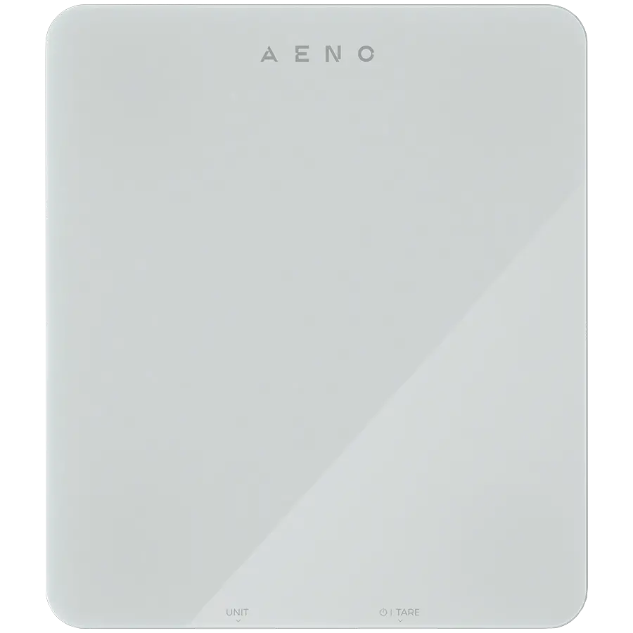 AENO Cântar de bucătărie KS1S Smart, Sarcină maximă - 8 kg, Bluetooth, 10,000+ produse și mese, analiză a 25 de indicatori, mod cafea, conversie a - image 2