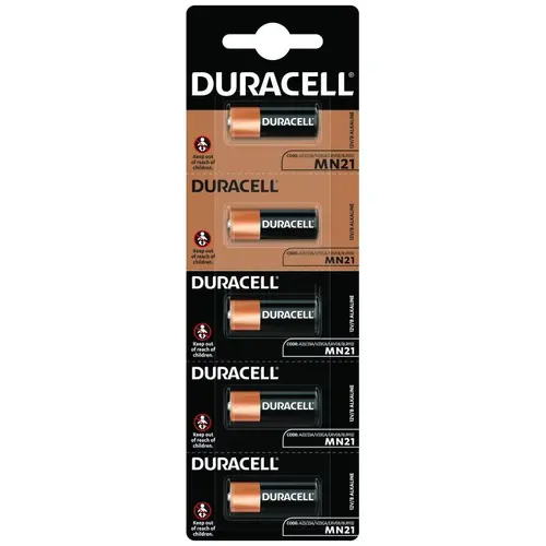 Αλκαλική μπαταρία DURACELL 12 V /5τεμ./στη συσκευασία/ τιμή για 1 τεμ./ για συναγερμούς А23 MN21 - 1