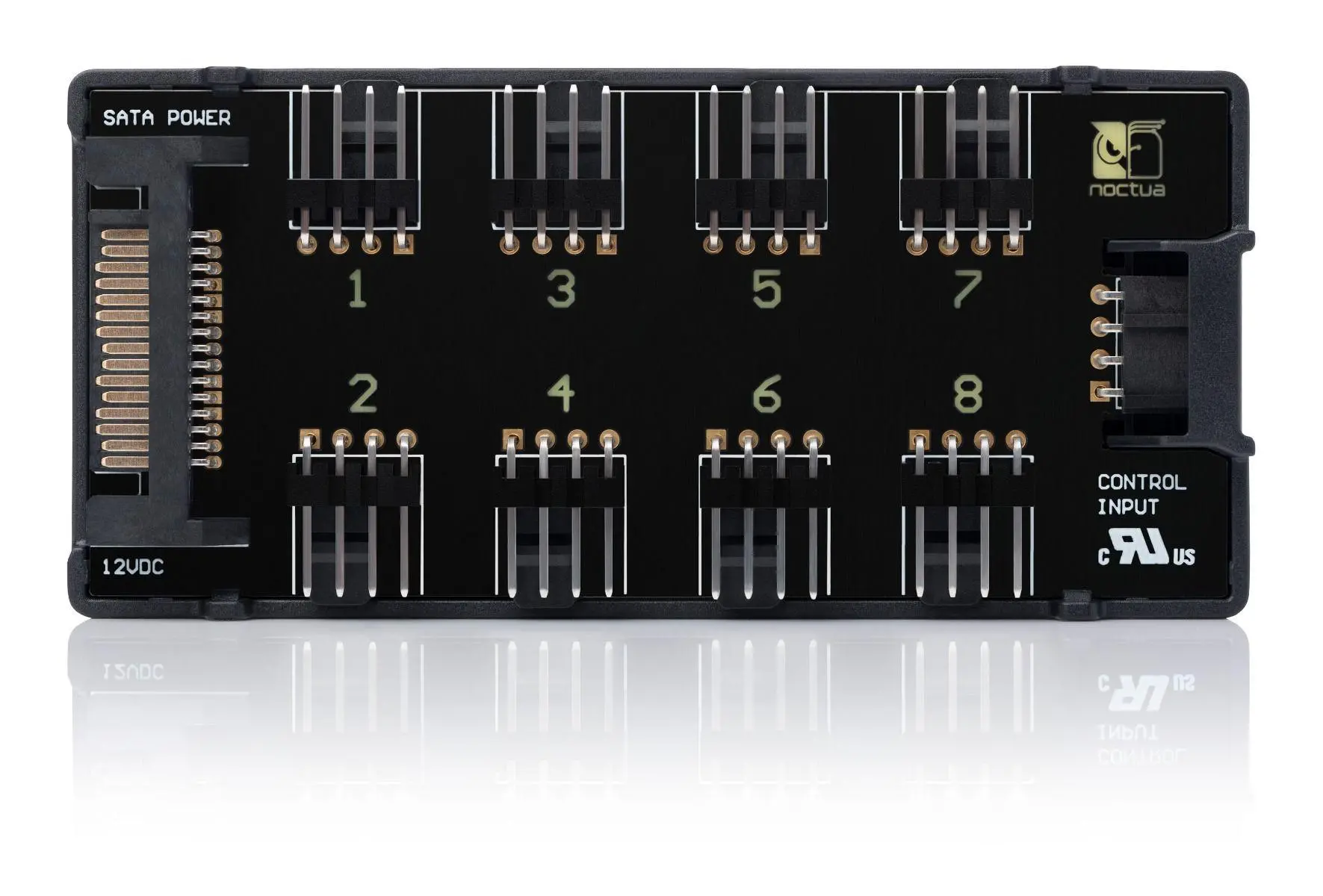 Noctua διανομέας ανεμιστήρων Fan Hub - 8 port PWM with SATA Power 5V/12V - NA-FH1