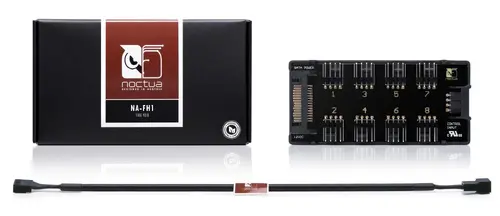 Noctua distribuitor pentru ventilatoare Fan Hub - 8 port PWM with SATA Power 5V/12V - NA-FH1 - 3