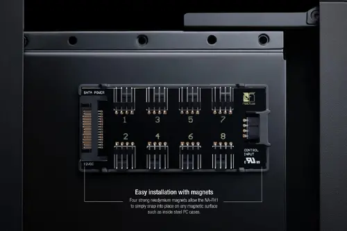 Noctua разклонител за вентилатори Fan Hub - 8 port PWM with SATA Power 5V/12V - NA-FH1 - image 4