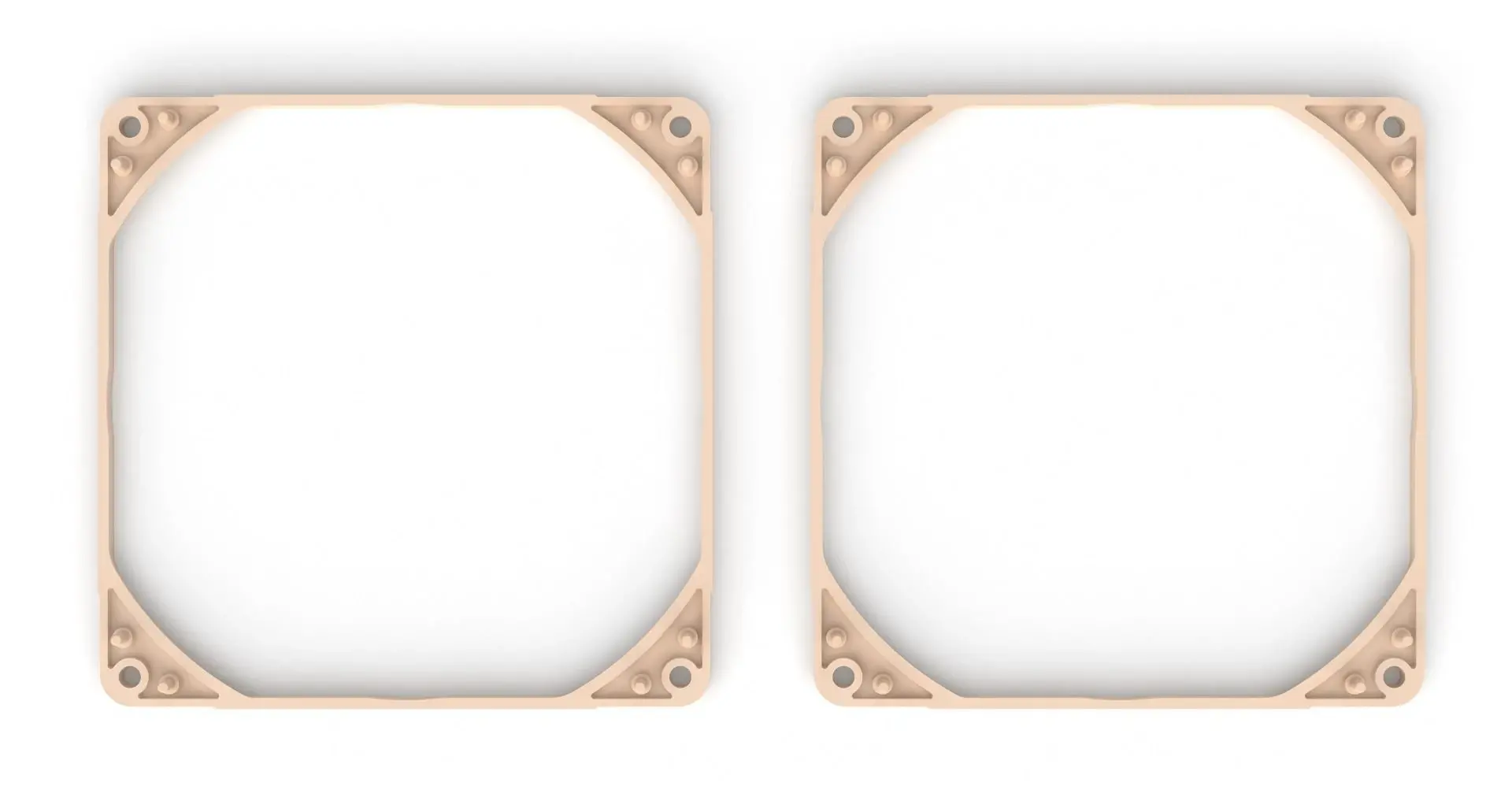 Noctua σετ αποστατών ανεμιστήρα Inlet Side Spacers - συσκευασία 2 τεμ. για ανεμιστήρες 140x25 mm - NA-IS1-14-Sx2 - image 6