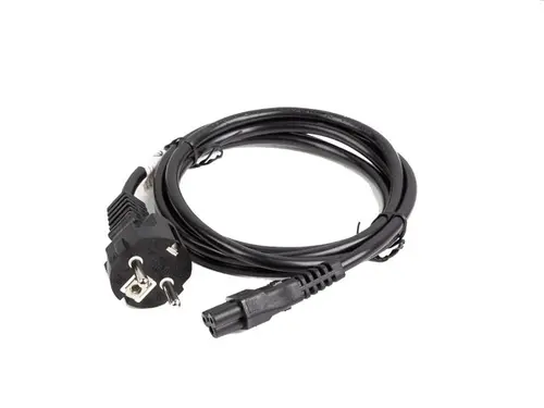 Кабел, Lanberg CEE 7/7 (MICKEY) -> IEC 320 C5 power cord 1.8m VDE Straight, black - image 1