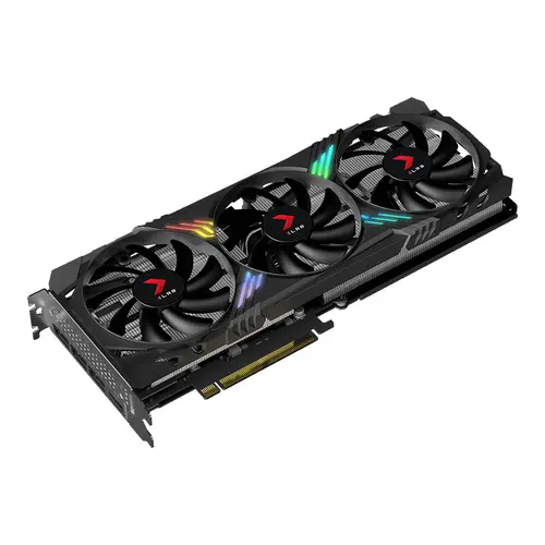 Видео карта, PNY GeForce RTX 4060 Ti 8GB GDDR6 XLR8 Gaming VERTO RGB Triple Fan - image 2