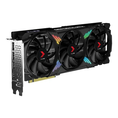 Видео карта, PNY GeForce RTX 4060 Ti 8GB GDDR6 XLR8 Gaming VERTO RGB Triple Fan - image 3