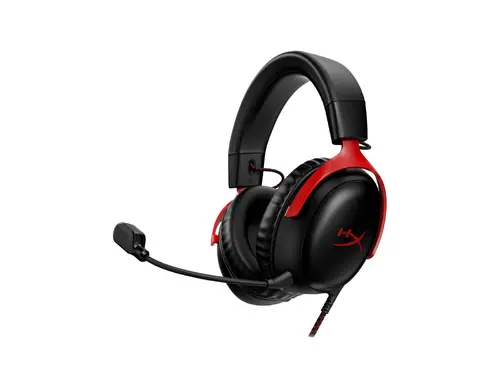 Геймърски слушалки HyperX Cloud III, Микрофон, Черно/Червено - image 1