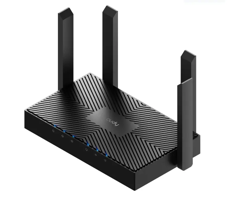 Рутер, Cudy WR3000 AX3000 Gigabit Wi-Fi 6 Mesh Router 2402Mbps at 5GHz + 574Mbps at 2.4GHz, 4 x 10/100/1000Mbps Ports - image 1
