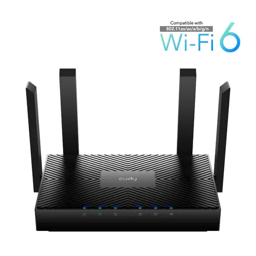 Безжичен рутер Cudy WR3000, AX3000, 2.4/5 GHz, 574 - 2402 Mbps, 10/100/1000 - image 1