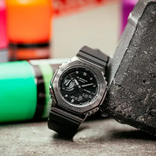 Мъжки часовник Casio G-Shock - GM-2100BB-1AER - image 1