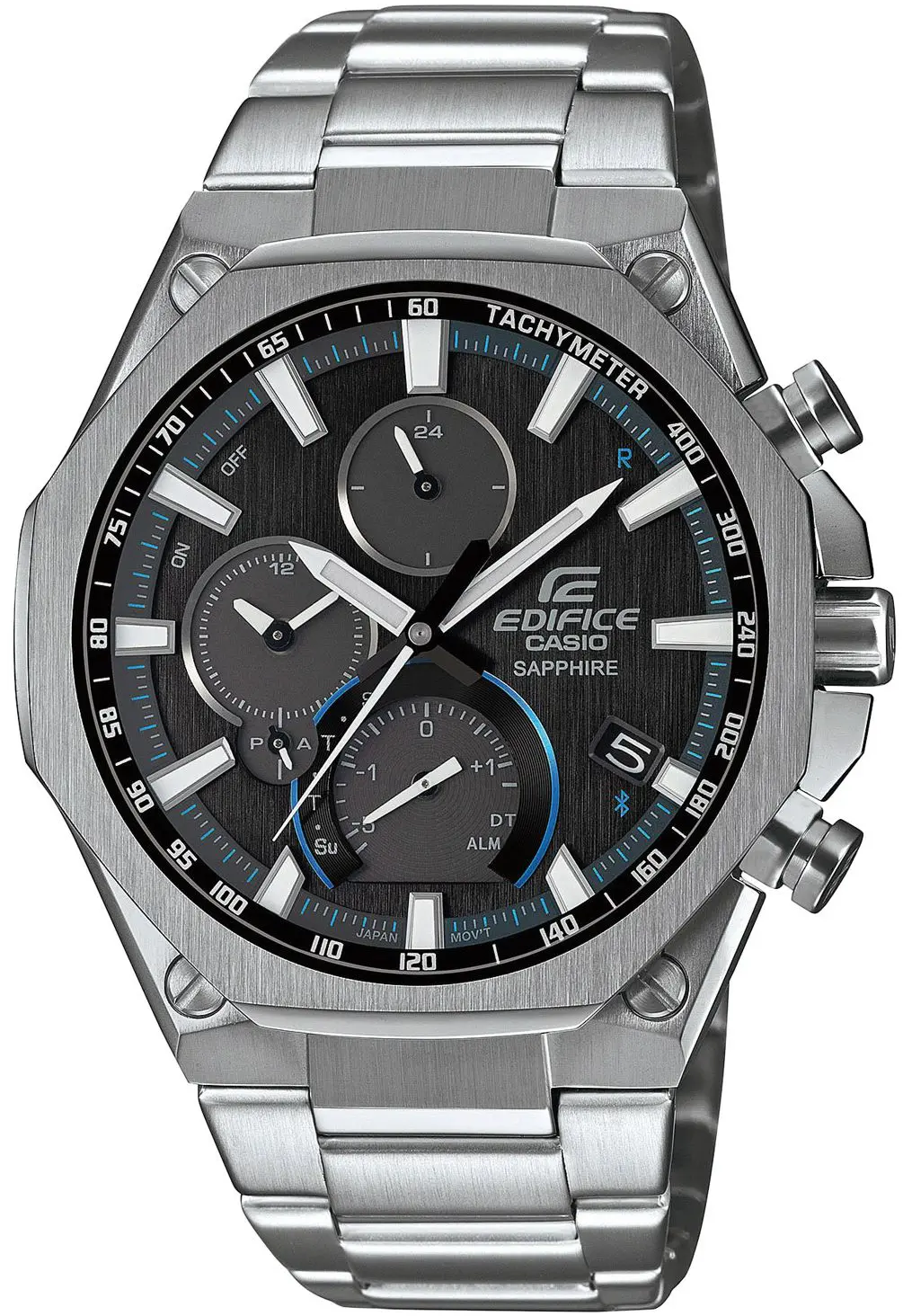 Мъжки часовник Casio Edifice Bluetooth Solar - EQB-1100D-1AER