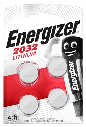 Baterie buton litiu ENERGIZER CR2032. 3V, blister 4 buc - 1