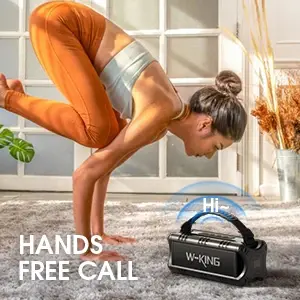 W-King Блутут мобилна колонка Bluetooth Speaker - D8 Mini Black - 30W - image 7