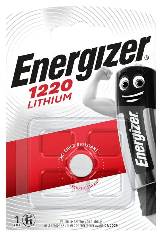 Λιθίου μπαταρία κουμπί ENERGIZER CR1220 3V