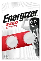 Бутонна батерия литиева  CR2450 3V 2 бр. в блистер / цена за 2 бр./ ENERGIZER