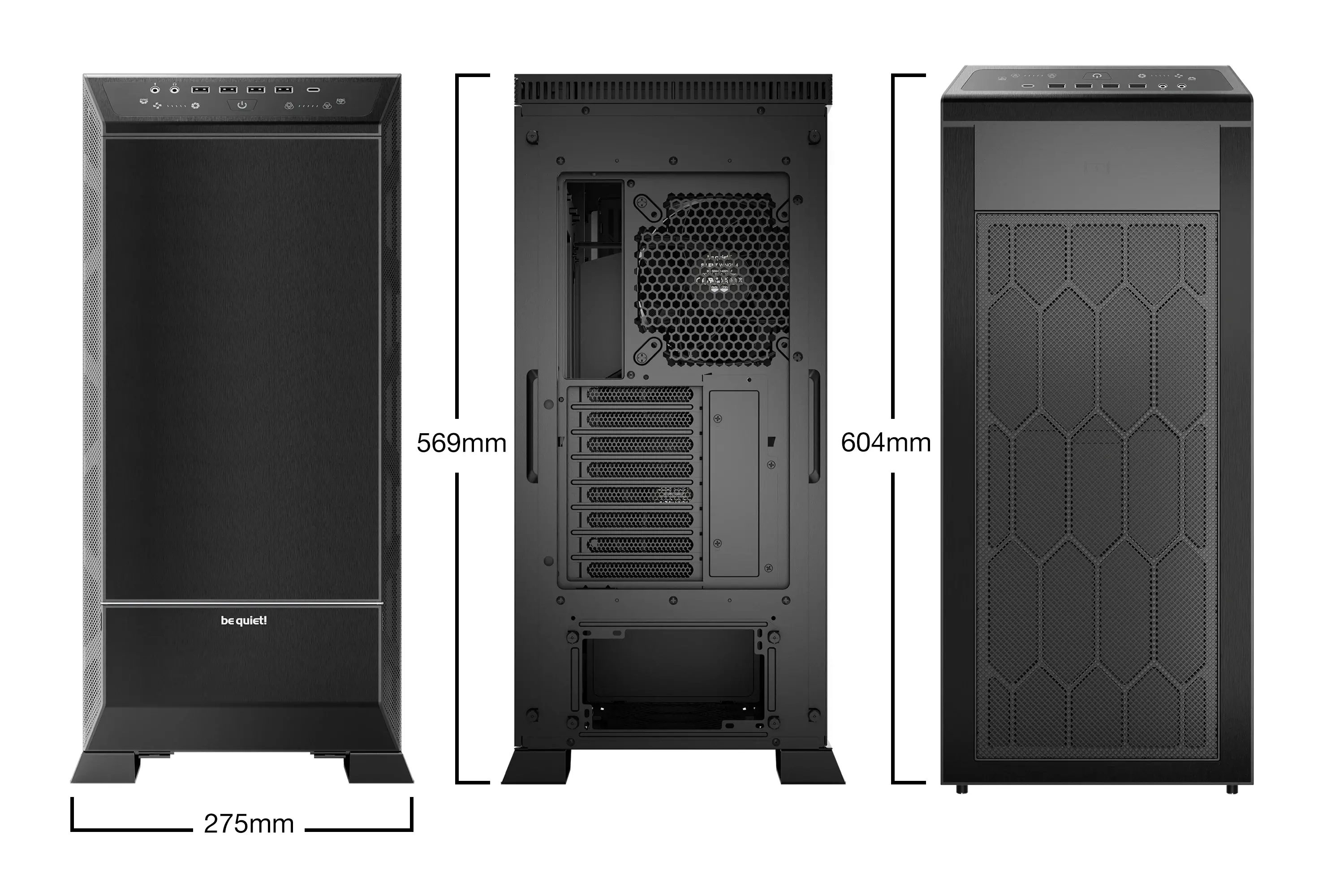 be quiet! кутия Case EATX - Dark Base Pro 901 Black - image 1