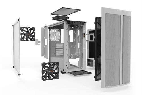 be quiet! кутия Case ATX - Pure Base 500DX White - image 3