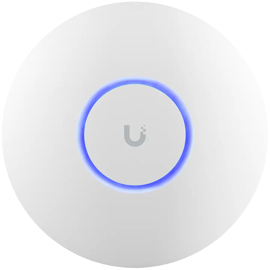 UBIQUITI U6+, WiFi 6, 4 χωρικές ροές, κάλυψη 140 m² (1,500 ft²), 300+ συνδεδεμένες συσκευές, τροφοδοσία μέσω PoE, GbE uplink