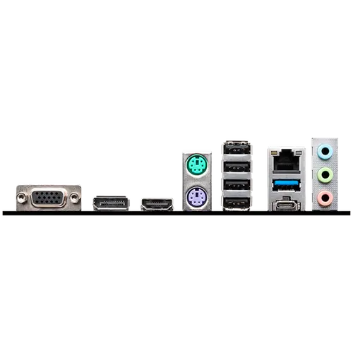 MSI PRO B760M-P, mATX, LGA 1700, Dual Channel DDR5 6800, 1x PCIe x16 slots, 2x M.2 slots, 1x HDMI, 1x DP, 1x VGA, 1x USB 3.2 Gen 2 Type-C, 1x USB 3.2 Gen 1, 4x USB 2.0, 7.1 HD Audio, 1Gbps LAN, 3Y - image 2
