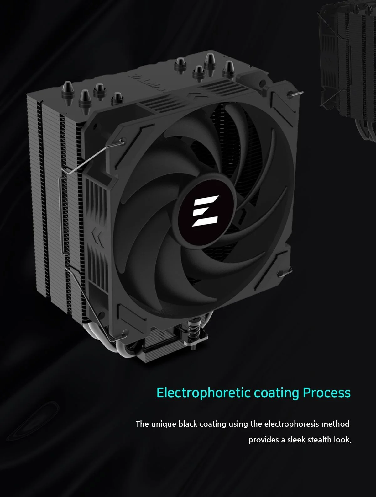 Zalman охладител за процесор CPU Cooler CNPS9X PERFORMA BLACK - image 11