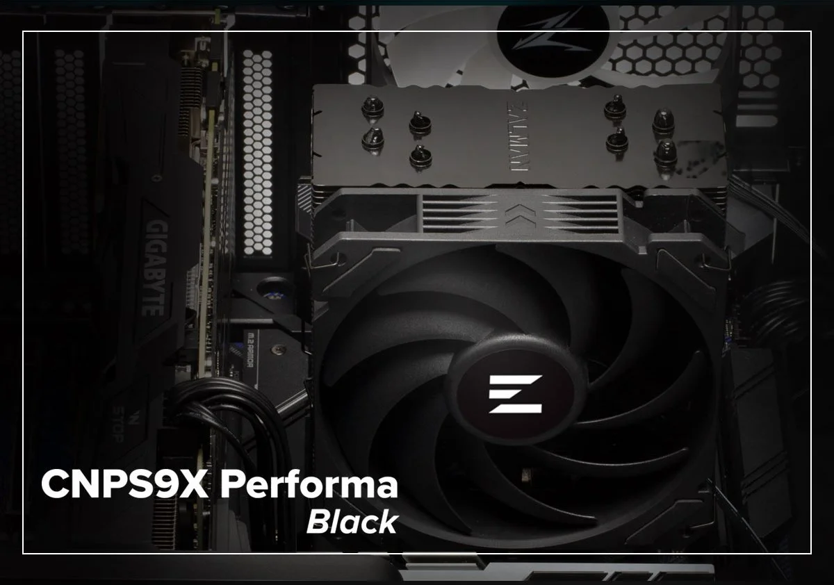 Zalman охладител за процесор CPU Cooler CNPS9X PERFORMA BLACK - image 6