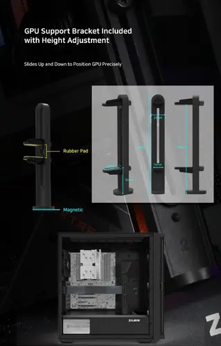 Zalman кутия Case EATX - Z10 PLUS - Tempered Glass - image 7